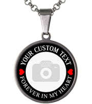 Forever In My Heart - Photo Memorial Necklace