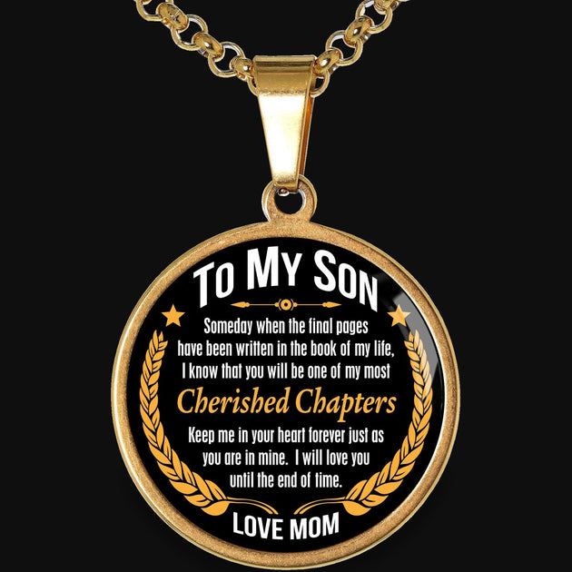 Necklace for mom sales and son