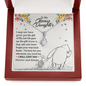 To My Bonus Daughter - Alluring Beauty Necklace
