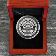 To My Soulmate - Be Blessed - Stainless Steel EDC Keepsake Coin