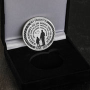 From Dad to Daughter - Stainless Steel EDC Keepsake Coin