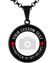 Forever In My Heart - Photo Memorial Necklace