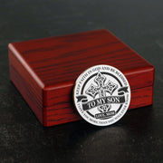 From Mom to Son - Be Blessed - Stainless Steel EDC Keepsake Coin