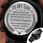 To My Son - My Cherished Chapter - LUX Watch