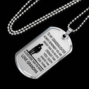 From Grandma to Granddaughter - Stainless Steel Necklace