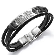 From Auntie to Niece - Steel & Leather Style Bracelet