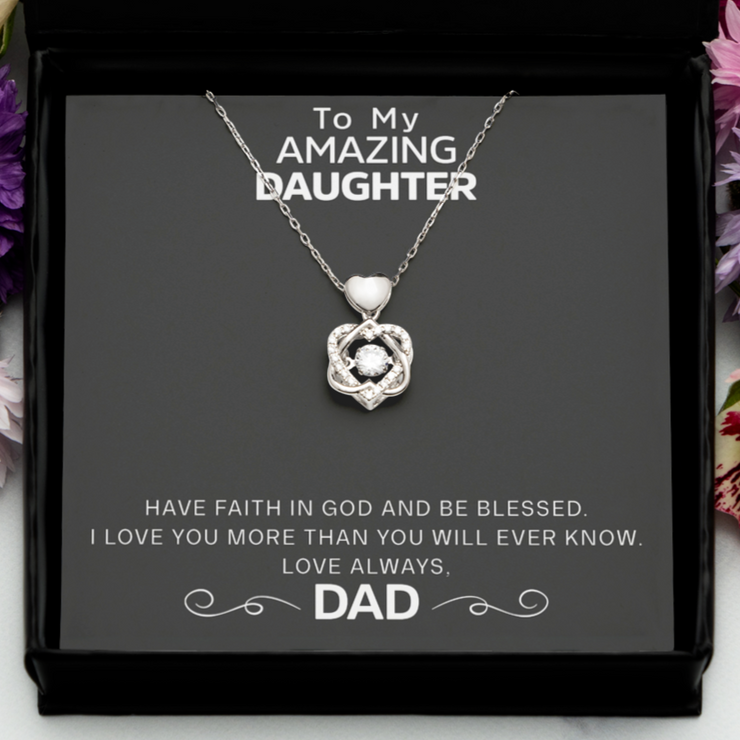 From Dad to Daughter - Infinite Love Necklace