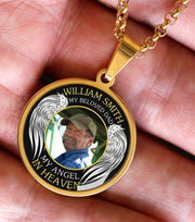  My Angel in Heaven Memorial Photo Necklace